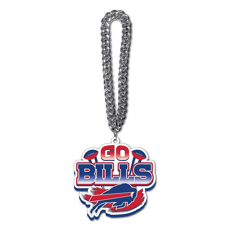 MOJO Buffalo Bills Slogan Fan Chain Necklace