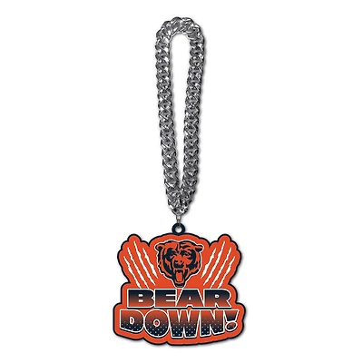 MOJO Chicago Bears Slogan Fan Chain Necklace