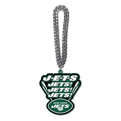 MOJO New York Jets Slogan Fan Chain Necklace