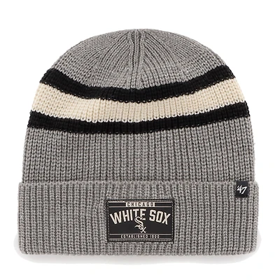 Men's '47 Graphite Chicago White Sox Penobscot Cuffed Knit Hat