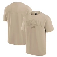 Unisex Fanatics Khaki Buffalo Bills Elements Heavyweight Tri-Blend T-Shirt