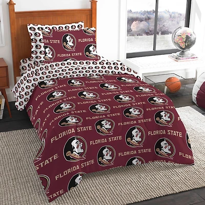 The Northwest Group Florida State Seminoles Five-Piece Twin Bed in a Bag Set