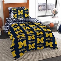 The Northwest Group Michigan Wolverines Five-Piece Twin Bed in a Bag Set
