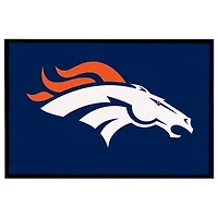 Denver Broncos 2' x 3' Indoor/Outdoor Welcome Rug