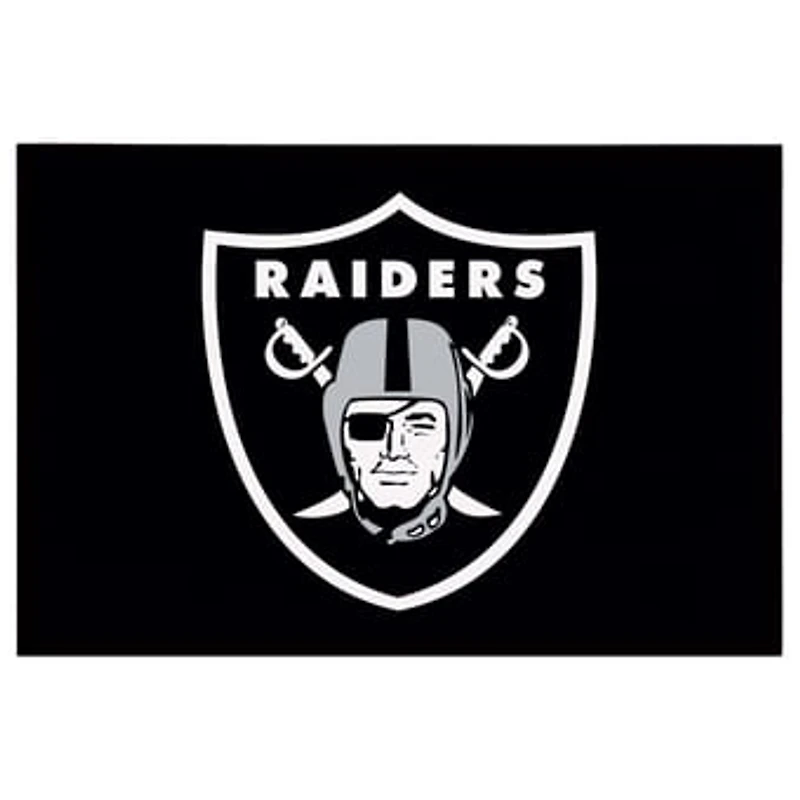 Las Vegas Raiders 2' x 3' Indoor/Outdoor Welcome Rug
