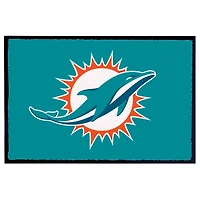 Miami Dolphins 2' x 3' Indoor/Outdoor Welcome Rug