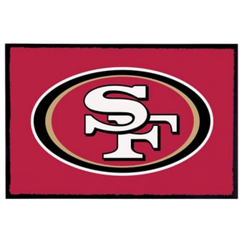San Francisco 49ers 2' x 3' Indoor/Outdoor Welcome Rug