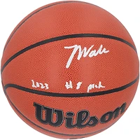 Jarace Walker Indiana Pacers Autographed  Wilson Authentic Series Indoor/Outdoor Basketball with "2023 #8 Pick" Inscription