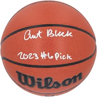 Anthony Black Orlando Magic Autographed  Wilson Authentic Series Indoor/Outdoor Basketball with "2023 #6 Pick" Inscription