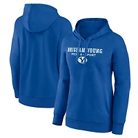 Women's Royal BYU Cougars Authentic Pick-A-Sport Pullover Hoodie
