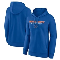 Women's Royal Boise State Broncos Authentic Pick-A-Sport Pullover Hoodie