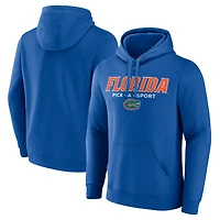 Men's Royal Florida Gators Authentic Pick-A-Sport Pullover Hoodie