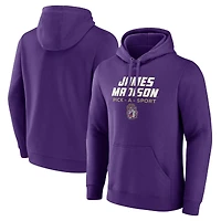 Men's Purple James Madison Dukes Authentic Pick-A-Sport Pullover Hoodie