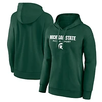 Women's Green Michigan State Spartans Authentic Pick-A-Sport Pullover Hoodie