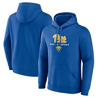 Men's Royal Pitt Panthers Authentic Pick-A-Sport Pullover Hoodie
