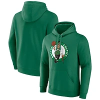 Men's Fanatics  Kelly Green Boston Celtics Primary Logo Pullover Hoodie