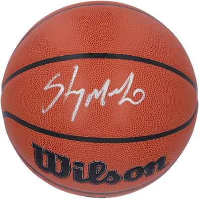Carmelo Anthony Denver Nuggets Autographed Wilson Authentic Series Indoor/Outdoor Basketball