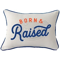 Little Birdie  Florida Gators  Born & Raised Piped Pillow