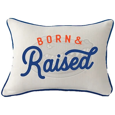 Little Birdie  Florida Gators  Born & Raised Piped Pillow