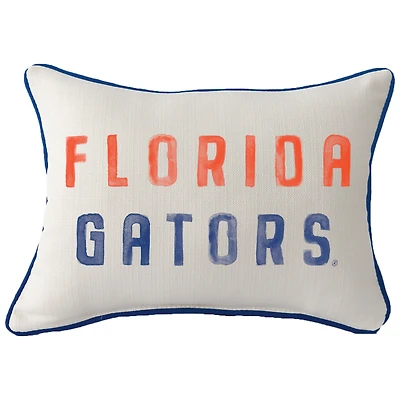 Little Birdie  Florida Gators  Rectangular Piped Pillow