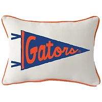 Little Birdie Florida Gators Pennant Rectangular Piped Pillow