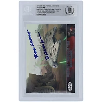 Doug Chiang & Ryan Church Star Wars Autographed 2015 Topps The Force Awakens #94 BGS Authenticated Authenticated Card