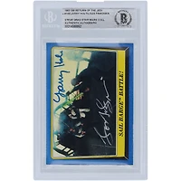 Larry Holt and Louis Friedman Star Wars Autographed 1983 Topps Return of the Jedi #140 BGS Authenticated Authenticated Card