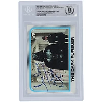 David Prowse and Patrick Ginter Star Wars Autographed 1980 Topps The Empire Strikes Back #187 BGS Authenticated Authenticated Card