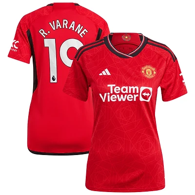 Women's adidas Raphael Varane Red Manchester United 2023/24 Home Replica Player Jersey