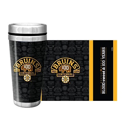 Boston Bruins Centennial 16oz. Full Wrap Travel Mug