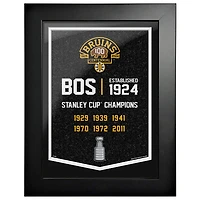 Boston Bruins Centennial 12" x 16" Empire Framed Print