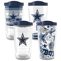 Tervis Dallas Cowboys Four-Pack 16oz. Classic Tumbler Set