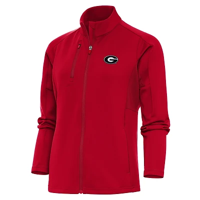Women's Antigua Georgia Bulldogs Generation Full-Zip Jacket