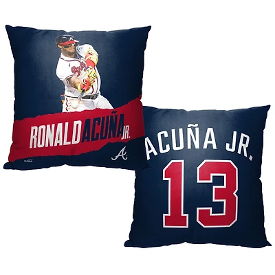 The Northwest Group Ronald Acuña Jr. Atlanta Braves 16" x 16" Player Printed Throw Pillow