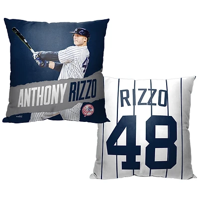The Northwest Group Anthony Rizzo New York Yankees 16" x 16" Player Printed Throw Pillow