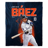 The Northwest Group Javier Baez Detroit Tigers 50" x 60" Player Silk Touch Throw Blanket