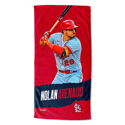 The Northwest Group Nolan Arenado St. Louis Cardinals 30" x 60" Player Printed Beach Towel