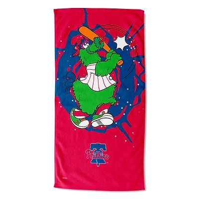The Northwest Group Philadelphia Phillies 30" x 60" Mascot Printed Beach Towel