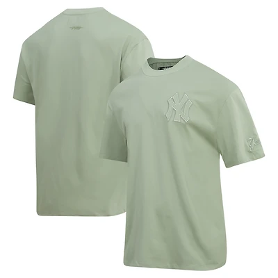 Men's Pro Standard Mint New York Yankees Oversized Neutral CJ Dropped Shoulders T-Shirt