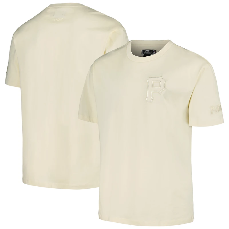 Men's Pro Standard Cream Pittsburgh Pirates Oversized Neutral CJ Dropped Shoulders T-Shirt