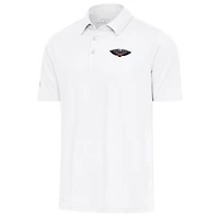 Men's Antigua  White New Orleans Pelicans Par Polo
