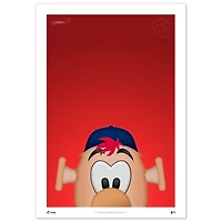 Atlanta Braves Blooper 14" x 20" Mascot Limited Edition Fine Art Print