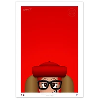 Cleveland Guardians Ketchup 14" x 20" Mascot Limited Edition Fine Art Print
