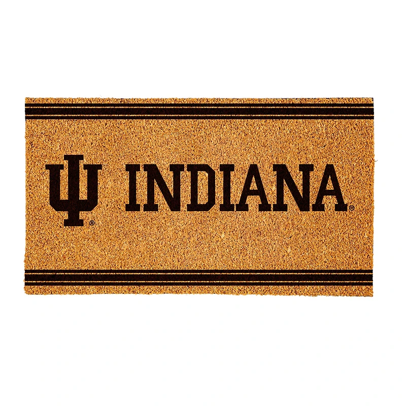 Indiana Hoosiers 16" x 28" Coir Logo Doormat