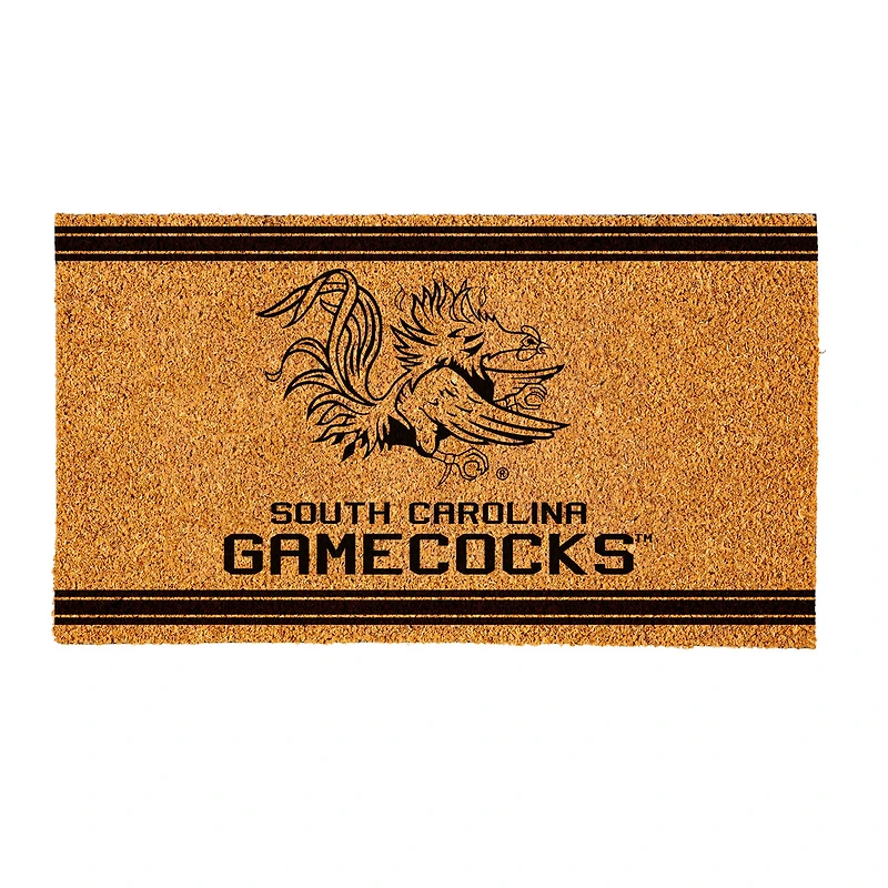 South Carolina Gamecocks 16" x 28" Coir Logo Doormat