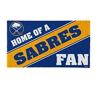 Buffalo Sabres 16" x 28" Coir Logo Doormat