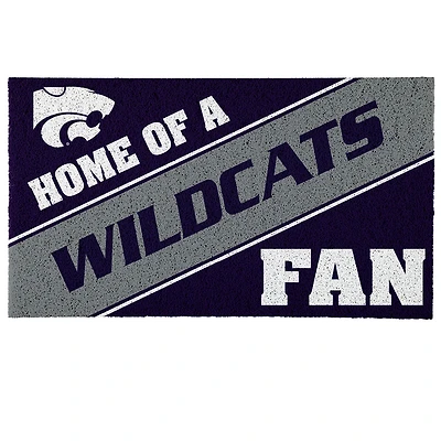 Kansas State Wildcats 16" x 28" Coir Logo Doormat