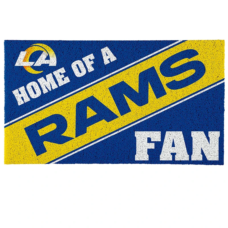 Los Angeles Rams 16" x 28" Coir Logo Doormat