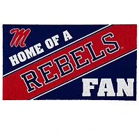 Ole Miss Rebels 16" x 28" Coir Logo Doormat
