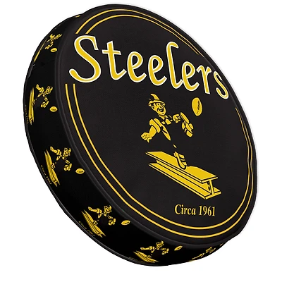 Pegasus  Pittsburgh Steelers Gridiron Classic 15" Circle Plushlete Pillow